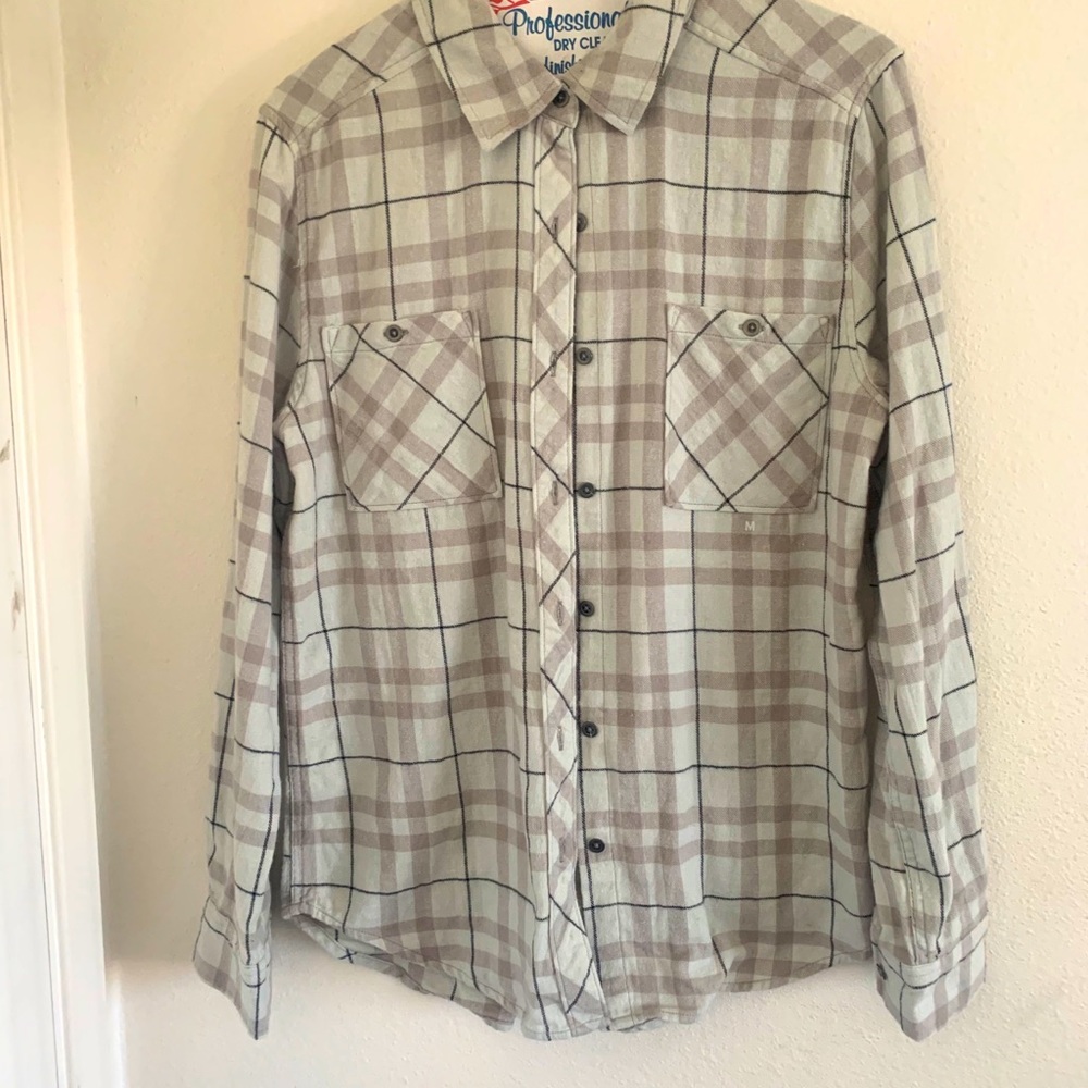 Flannel button down